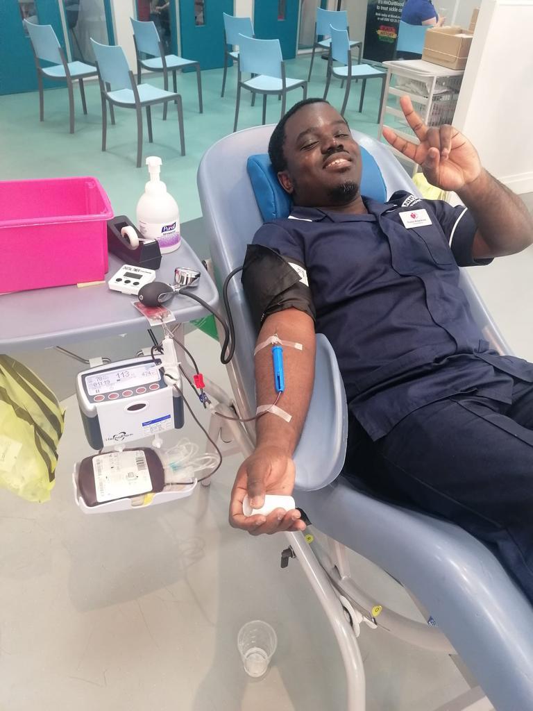 Blood donation campaign
