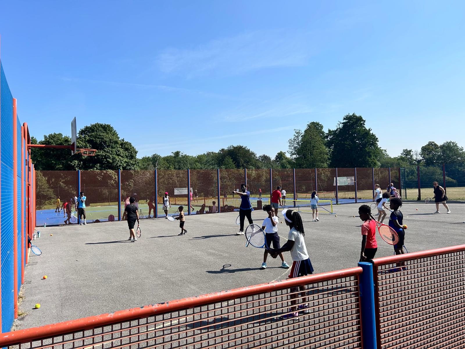 Free park tennis